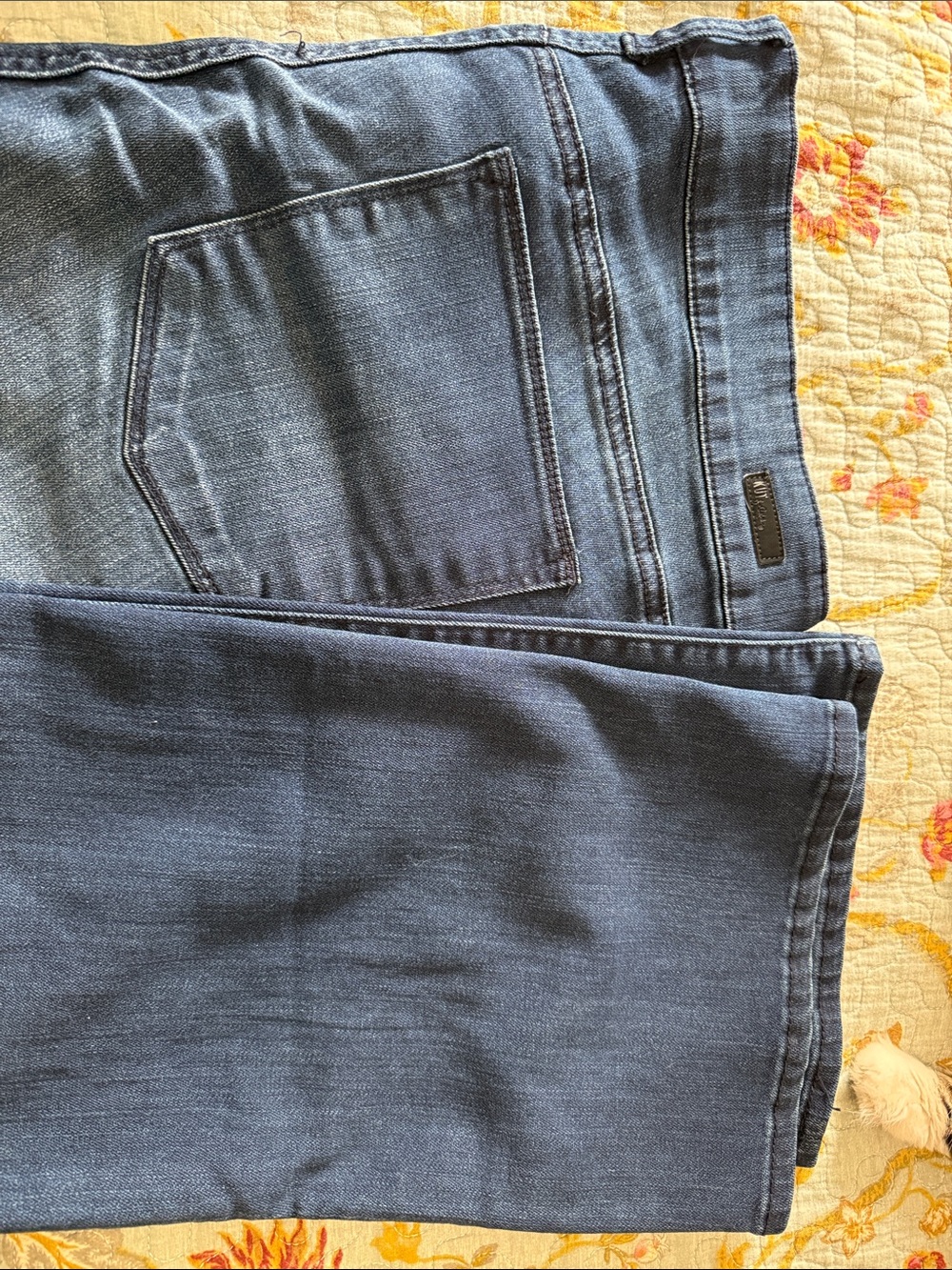 Men's Dark Blue Stretch Jeans - Brand: